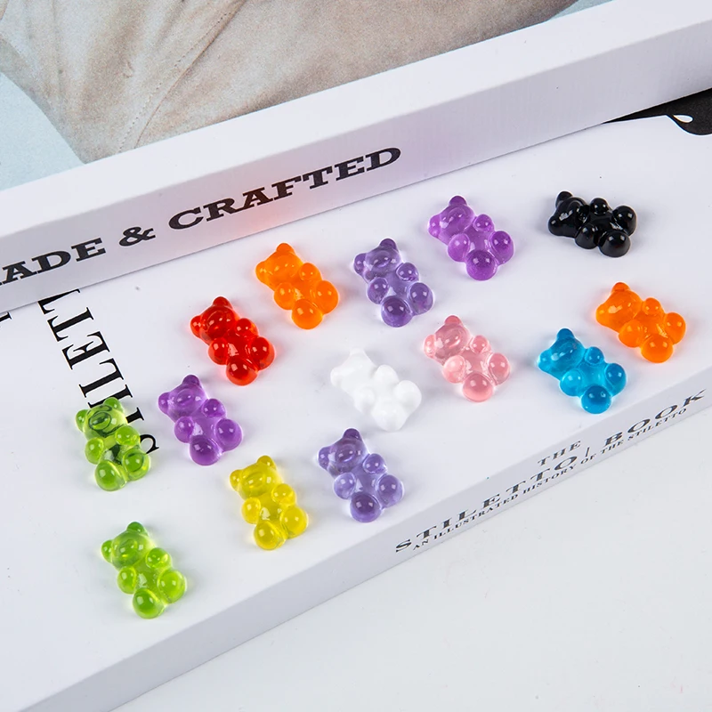 14pcs Transparent Bear Stationery Box Phone Case DIY Resin Accessories Nail Art 3D Nail Rhinestones Decor Manicure Nails
14pcs Transparent Bear Stationery Box Phone Case DIY Resin Accessories Nail Art 3D Nail Rhinestones Decor Manicure Nails