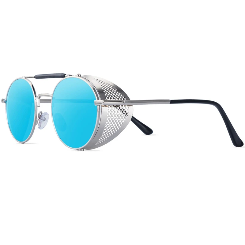 Classic Gothic Steampunk Style Sunglasses Men Women Brand Designer Retro Round Metal Frame Colorful Lens Sun Glasses
Classic Gothic Steampunk Style Sunglasses Men Women Brand Designer Retro Round Metal Frame Colorful Lens Sun Glasses