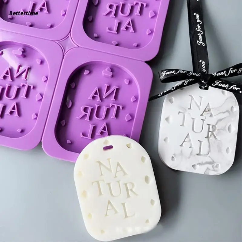 Natural Silicone Molds DIY Mould Craft Making Tools with Hanging Hole Suitable for Aromatherapy Candle Plaster Soap B36D
Natural Silicone Molds DIY Mould Craft Making Tools with Hanging Hole Suitable for Aromatherapy Candle Plaster Soap B36D
