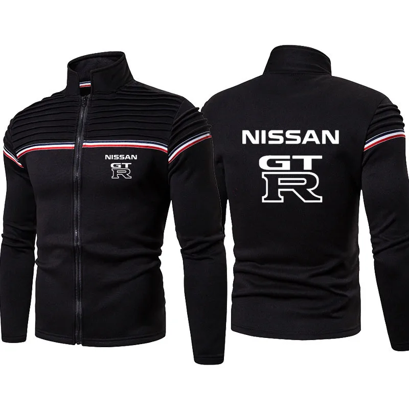 2021 New Men's jacket GTR car logo printing Spring autumn Fashion Stand-up Wrinkled shoulders cotton sports Men's zipper jacket
2021 New Men's jacket GTR car logo printing Spring autumn Fashion Stand-up Wrinkled shoulders cotton sports Men's zipper jacket