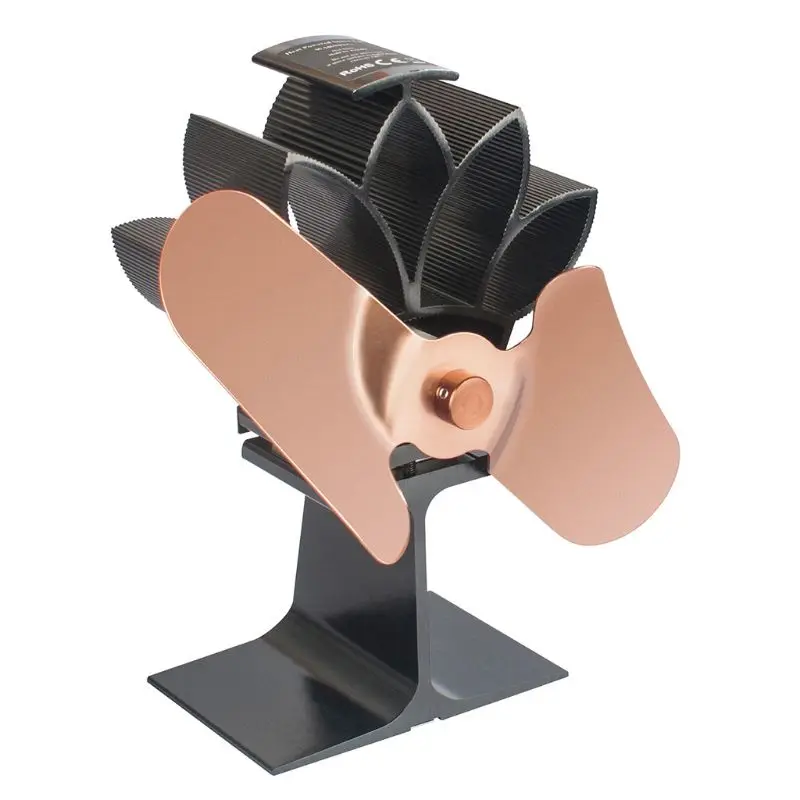 1300RPM 2 Blades Heat Powered Fireplace Stove Fan Distribution Log Quiet Ecofan
1300RPM 2 Blades Heat Powered Fireplace Stove Fan Distribution Log Quiet Ecofan