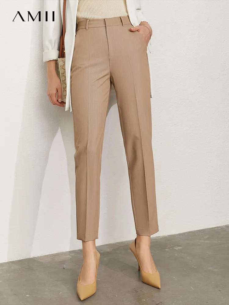 Amii Minimalism Pants For Women Office Lady High Waist Suit Pants Straight Pant Vintage Solid Trousers Female Bottoms 12135295
Amii Minimalism Pants For Women Office Lady High Waist Suit Pants Straight Pant Vintage Solid Trousers Female Bottoms 12135295