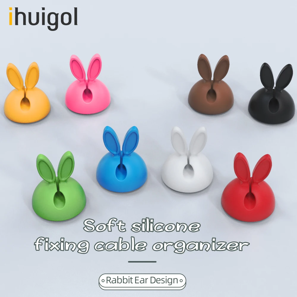 ihuigol Colorful New Silicone Cable Winder Organizer Wire Holder Clips For Mouse Keyboard Earphone Headset Phone Cord Management
ihuigol Colorful New Silicone Cable Winder Organizer Wire Holder Clips For Mouse Keyboard Earphone Headset Phone Cord Management
