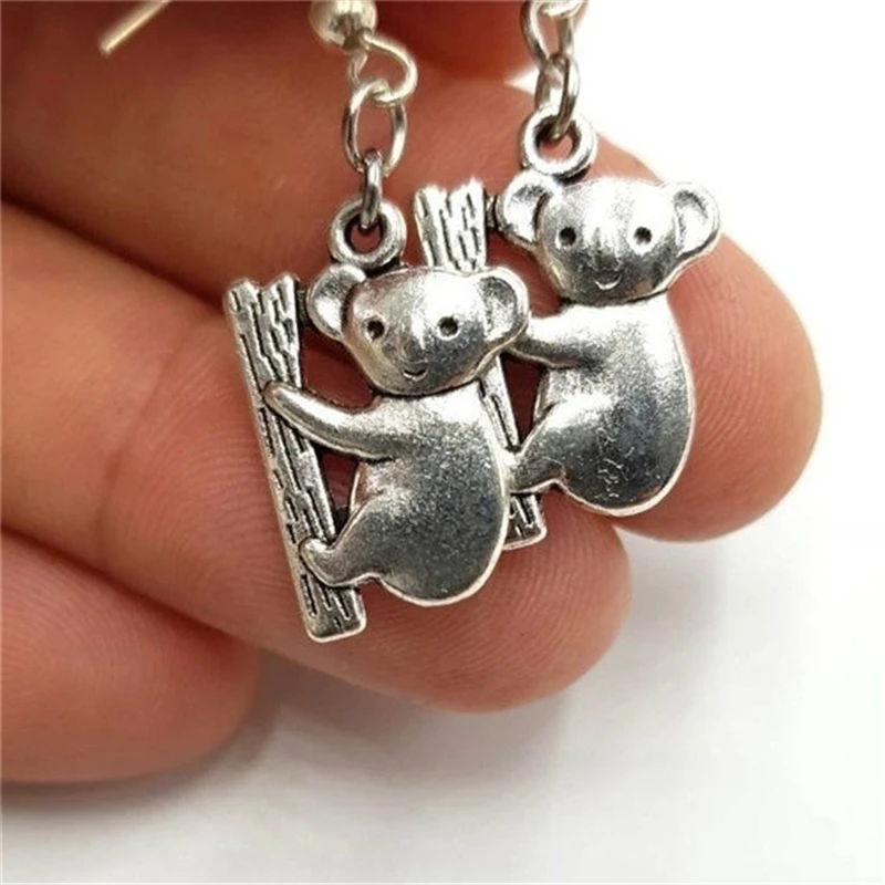 Koala Bear Earrings, Koala Gifts, Animal Earrings, Animal Jewellery, Koala Lover Gifts, Dangle Earrings, Animal Gifts
Koala Bear Earrings, Koala Gifts, Animal Earrings, Animal Jewellery, Koala Lover Gifts, Dangle Earrings, Animal Gifts