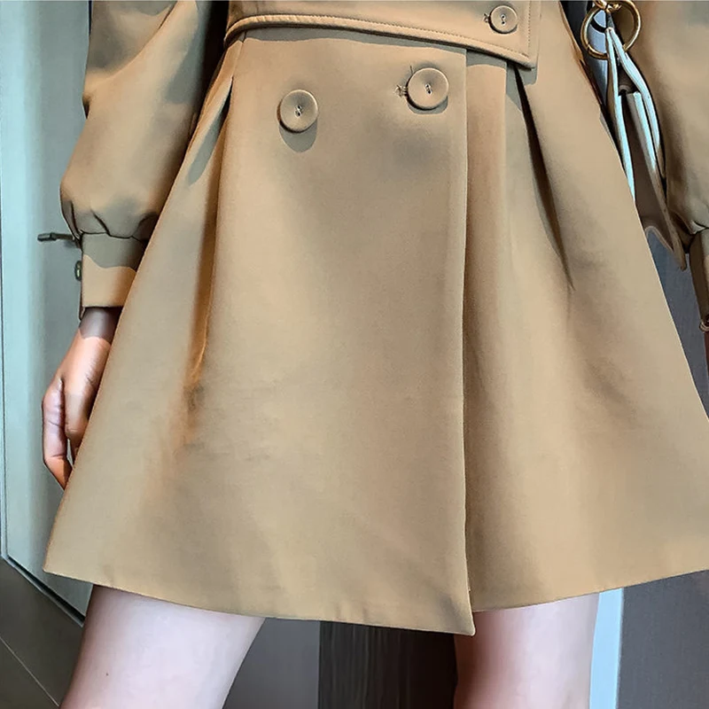 TIGENA Office Lady Blazer Dress Women 2021 Spring Summer Korean Style Sweet A Line Tunic Long Sleeve Mini Dress Female Khaki
TIGENA Office Lady Blazer Dress Women 2021 Spring Summer Korean Style Sweet A Line Tunic Long Sleeve Mini Dress Female Khaki