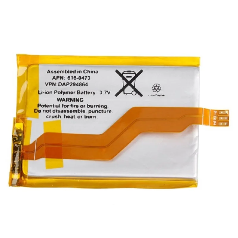 790mAh 616-0471 616-0473 Battery For Apple iPod Touch 3nd Gen 3G Touch3 Touch3G 3 Batterie Batterij Accumulator AKKU +Tool Gift
790mAh 616-0471 616-0473 Battery For Apple iPod Touch 3nd Gen 3G Touch3 Touch3G 3 Batterie Batterij Accumulator AKKU +Tool Gift