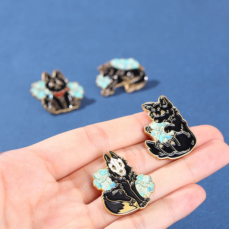 Creative Cartoon Faceless Black Cat Brooch Cute Faceless Lapel Pin Badges Backpack Gift Friends Kids Jewelry Accessories
Creative Cartoon Faceless Black Cat Brooch Cute Faceless Lapel Pin Badges Backpack Gift Friends Kids Jewelry Accessories