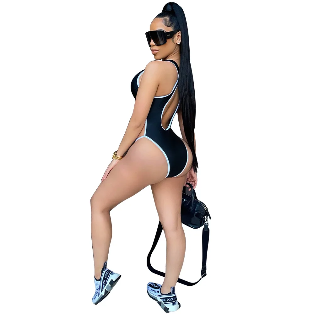 SSEURAT Women Bikinis Bodysuit Solid Bandage Hollow Out Elastic Sexy Swimsuit Summer Beachwear 2021
SSEURAT Women Bikinis Bodysuit Solid Bandage Hollow Out Elastic Sexy Swimsuit Summer Beachwear 2021