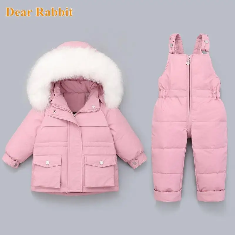 2022 Winter down jacket Jumpsuit for Baby Boy Girl Clothes Clothing Set 2pcs Overalls for children Toddler Snowsuit coat 1-4 yrs
2022 Winter down jacket Jumpsuit for Baby Boy Girl Clothes Clothing Set 2pcs Overalls for children Toddler Snowsuit coat 1-4 yrs