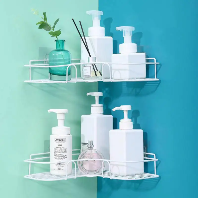 Bathroom Kitchen Wall Corner Shelf Shampoo Frame Shower Storage Rack Holder With Suction Cup Bathroom Accessories
Bathroom Kitchen Wall Corner Shelf Shampoo Frame Shower Storage Rack Holder With Suction Cup Bathroom Accessories