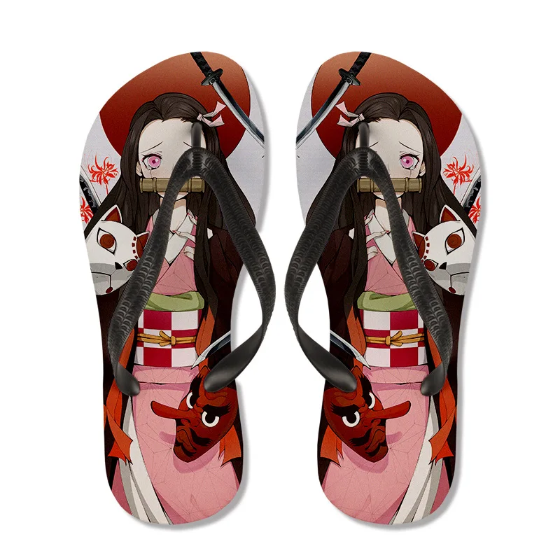 Anime Slippers Demon Slayer Flip-Flops Tanjirou Nezuko Shinobu Tomioka Giyuu Flip-Flop Cosplay Summer Women Men Sandals
Anime Slippers Demon Slayer Flip-Flops Tanjirou Nezuko Shinobu Tomioka Giyuu Flip-Flop Cosplay Summer Women Men Sandals
