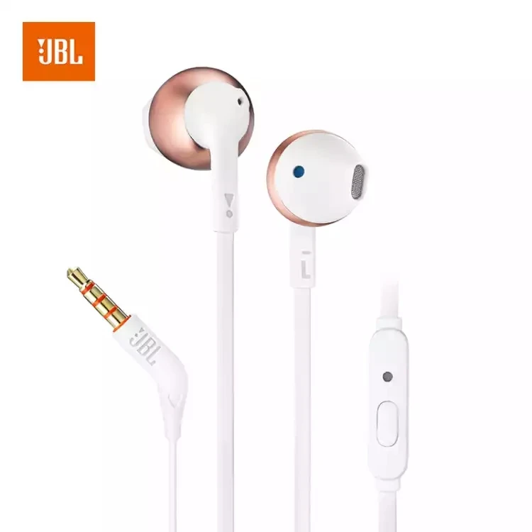 JBL T205 3 5 мм оригинальные проводные наушники-вкладыши для игр музыки спорта