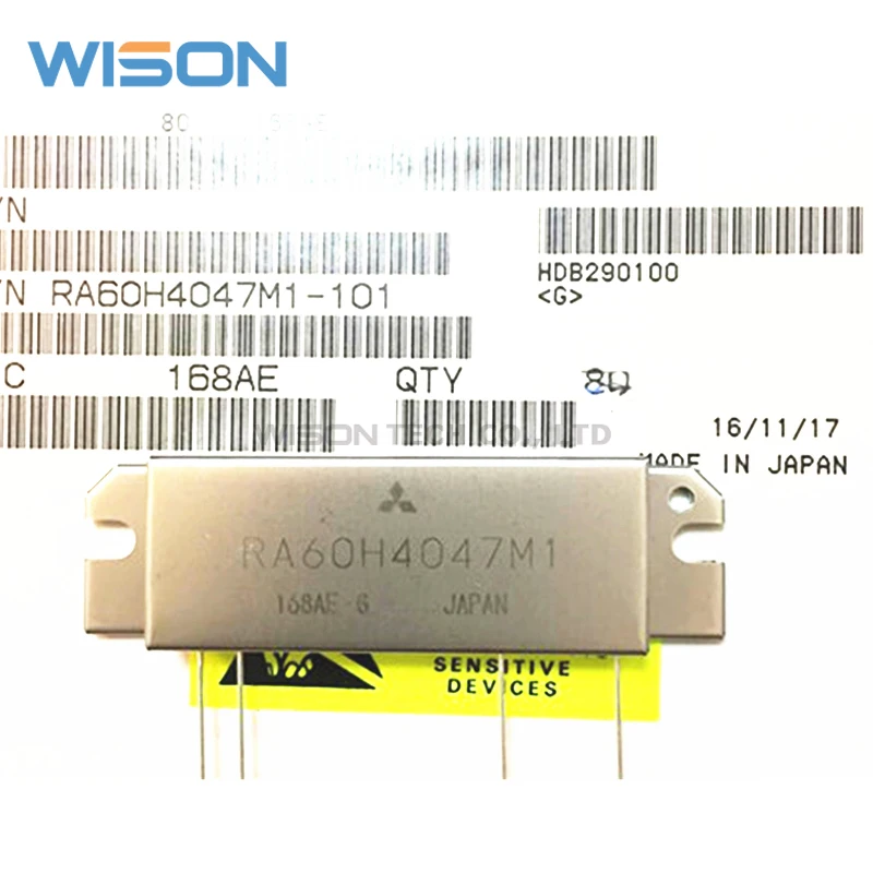 RA60H4047M1 RA60H4047M1-101 FREE SHIPPING NEW AND ORIGINAL POWER TRANSISTOR
RA60H4047M1 RA60H4047M1-101 FREE SHIPPING NEW AND ORIGINAL POWER TRANSISTOR