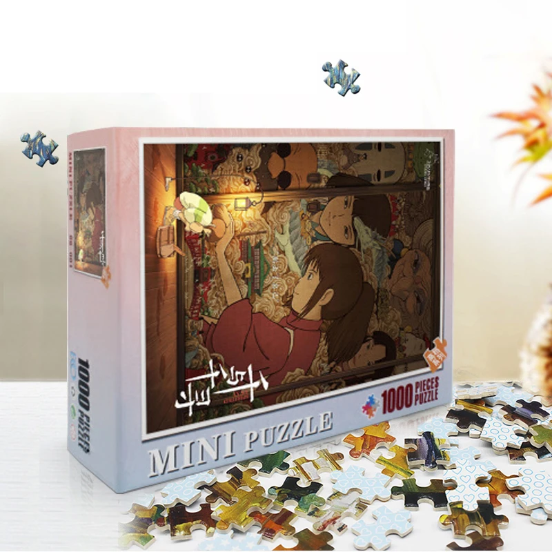 NEW Jigsaw Puzzles 1000pcs Cute Paper Assembling Picture Landscape Anime Puzzle Toys for Adults Children Games Educational Gift
NEW Jigsaw Puzzles 1000pcs Cute Paper Assembling Picture Landscape Anime Puzzle Toys for Adults Children Games Educational Gift