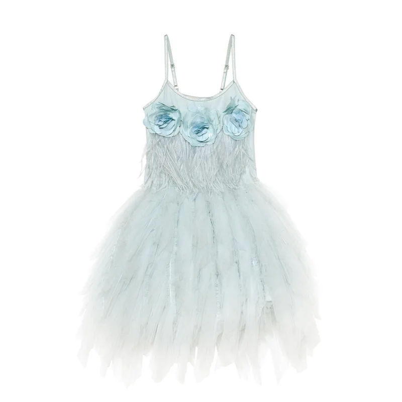 2021 Brand New Girls Ostrich Feather Flower Mesh Dress Princess Girl Kids Birthday Party Dresses Vestidos
2021 Brand New Girls Ostrich Feather Flower Mesh Dress Princess Girl Kids Birthday Party Dresses Vestidos