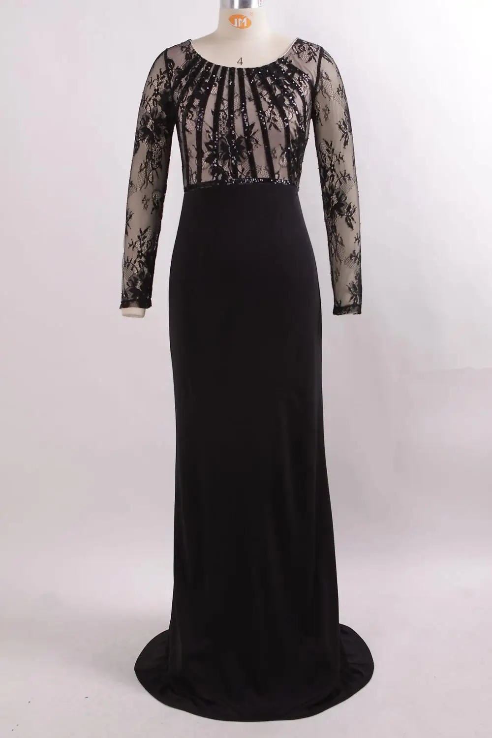 New Plus Size Evening Dresses Scoop Long Sleeves Lace Mermaid Dress for Evening Party Formal Dress Women Elegant Evening Gown
New Plus Size Evening Dresses Scoop Long Sleeves Lace Mermaid Dress for Evening Party Formal Dress Women Elegant Evening Gown