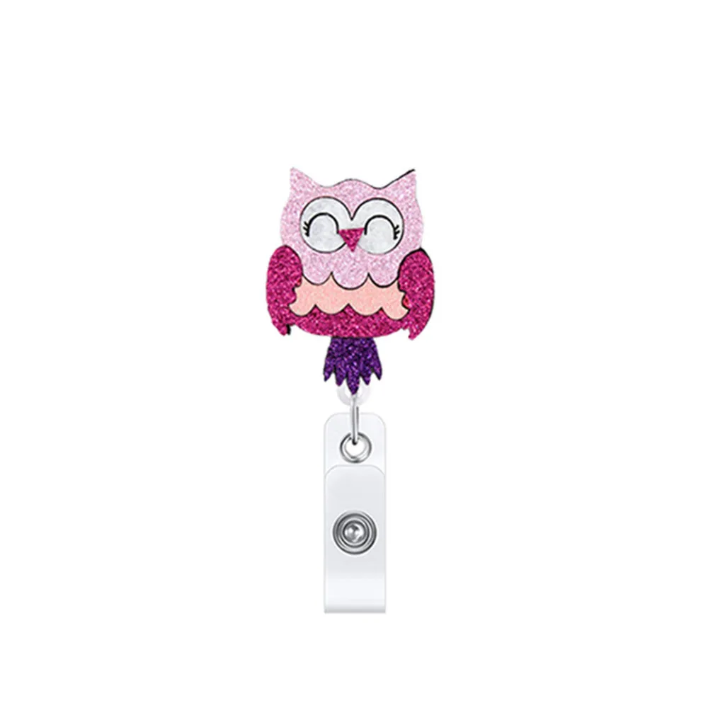 Cute Owl Animal Retractable Nurse Badge Reel Clip Badge Holder Students Doctor ID Card Holder 1PCS
Cute Owl Animal Retractable Nurse Badge Reel Clip Badge Holder Students Doctor ID Card Holder 1PCS