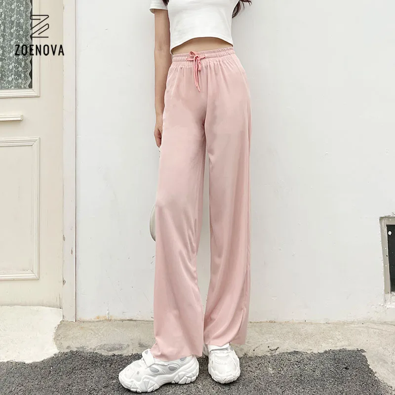 Pink Ice-Silk Pants Summer Thin Women'S Loose Soft Wide Leg Cool Full-Length Female High Waisted Vintage Multicolor Trousers
Pink Ice-Silk Pants Summer Thin Women'S Loose Soft Wide Leg Cool Full-Length Female High Waisted Vintage Multicolor Trousers