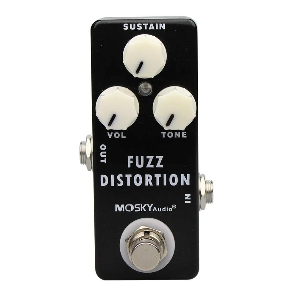 MOSKY MINI Fuzz Distortion Sustainer True Bypass Guitar Effect Pedal Guitar Parts & Accessories 94 X 39 X 32mm
MOSKY MINI Fuzz Distortion Sustainer True Bypass Guitar Effect Pedal Guitar Parts & Accessories 94 X 39 X 32mm