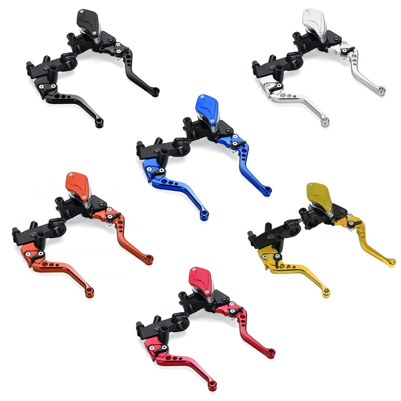 7/8" 22mm Universal Motorcycle Brake Handles Handlebars Hydraulic Clutch Master Cylinder Levers Aluminum Alloy For Honda Yamaha
7/8" 22mm Universal Motorcycle Brake Handles Handlebars Hydraulic Clutch Master Cylinder Levers Aluminum Alloy For Honda Yamaha