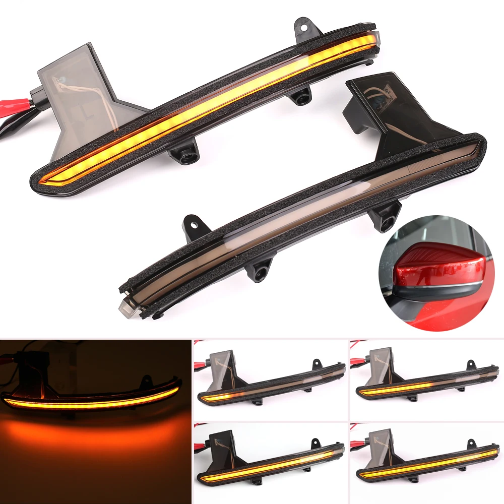 LED Dynamic Turn Signal Light For Mazda CX-5 KF CX-8 2017-2019 CX-9 TC Side Wing Rearview Mirror Indicator Sequential Blinker
LED Dynamic Turn Signal Light For Mazda CX-5 KF CX-8 2017-2019 CX-9 TC Side Wing Rearview Mirror Indicator Sequential Blinker