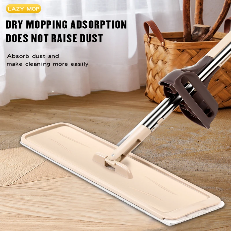 Dust Mop Slipper Magic Mop Self Cleaning Microfiber Mop Pad Tools to Clean House Spin Mop with Bucket Microfiber Mop
Dust Mop Slipper Magic Mop Self Cleaning Microfiber Mop Pad Tools to Clean House Spin Mop with Bucket Microfiber Mop