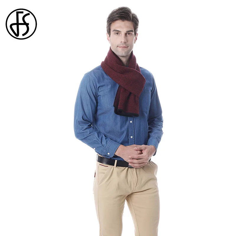 FS Mens Cashmere Scarf Wine Red British Pashmina Winter Warm Soft Shawls Wraps Bufanda Hombre Scarves High Quality Neckerchief
FS Mens Cashmere Scarf Wine Red British Pashmina Winter Warm Soft Shawls Wraps Bufanda Hombre Scarves High Quality Neckerchief