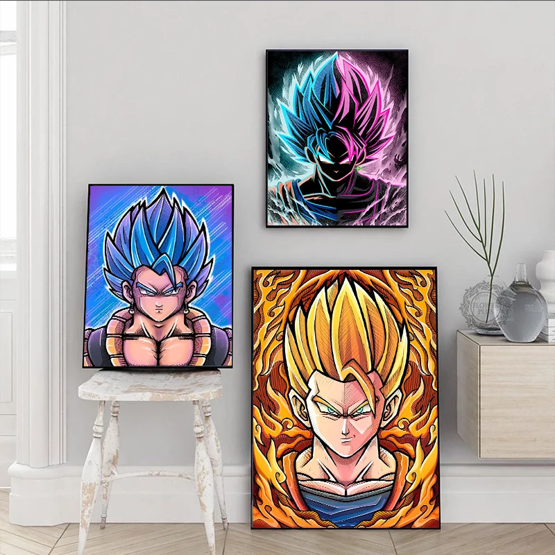 Dragon Ball Pop Art Decorative Poster Super Saiyan Gohan Wall Art Canvas Painting Modern Picture for Interio Home Decor Prints
Dragon Ball Pop Art Decorative Poster Super Saiyan Gohan Wall Art Canvas Painting Modern Picture for Interio Home Decor Prints