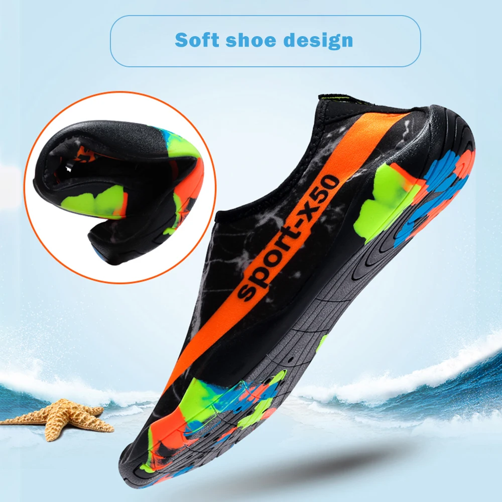 HEFLASHOR Unisex Sneakers Swimming Shoes Water Sports Aqua Seaside Beach Surfing Upstream Light Athletic Footwear Men Women 
HEFLASHOR Unisex Sneakers Swimming Shoes Water Sports Aqua Seaside Beach Surfing Upstream Light Athletic Footwear Men Women