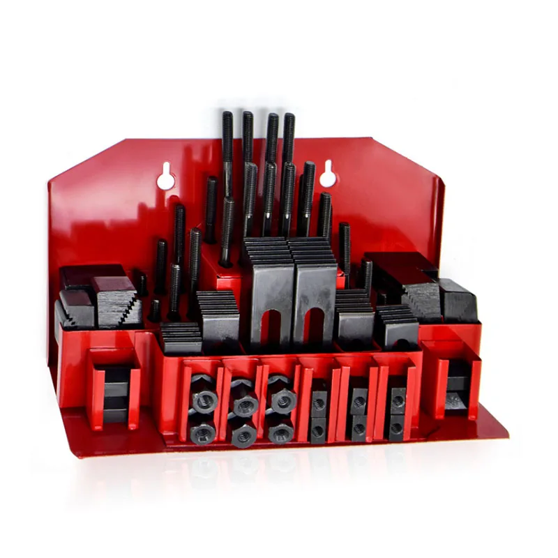 58pcs Milling Machine Clamping Set Mill Clamp Kit Vice M12 Universal Fixture Screw Set Pressure Plate Processing Parts
58pcs Milling Machine Clamping Set Mill Clamp Kit Vice M12 Universal Fixture Screw Set Pressure Plate Processing Parts