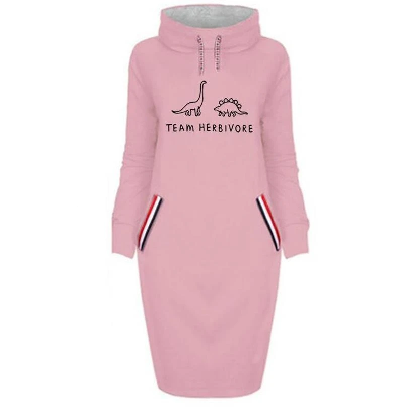 Hoodies For Women Long High Collar Dress Team Herbivore Letters Print Sweatshirt Femmes Tops Kawaii Hoodies Women
Hoodies For Women Long High Collar Dress Team Herbivore Letters Print Sweatshirt Femmes Tops Kawaii Hoodies Women