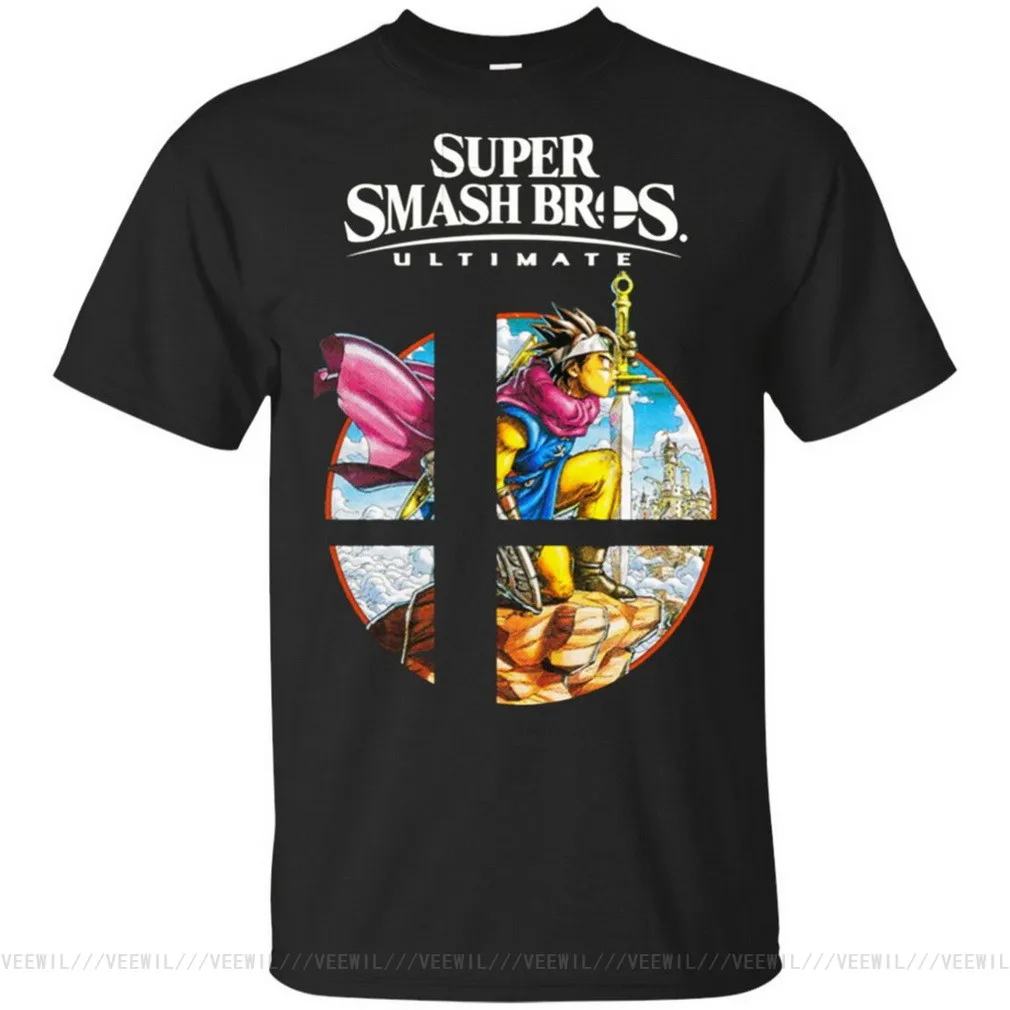 Super Smash Bros Tops Tee T Shirt Erdrick-Hero Of Alefgard Black Navy Short Men T-Shirt Cotton Short Sleeve
Super Smash Bros Tops Tee T Shirt Erdrick-Hero Of Alefgard Black Navy Short Men T-Shirt Cotton Short Sleeve