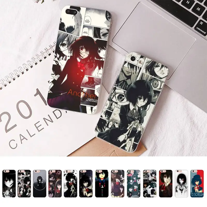 

Mei Misaki Another anime character Phone Case for iPhone 13 11 12 pro XS MAX 8 7 6 6S Plus X 5S SE 2020 XR cover