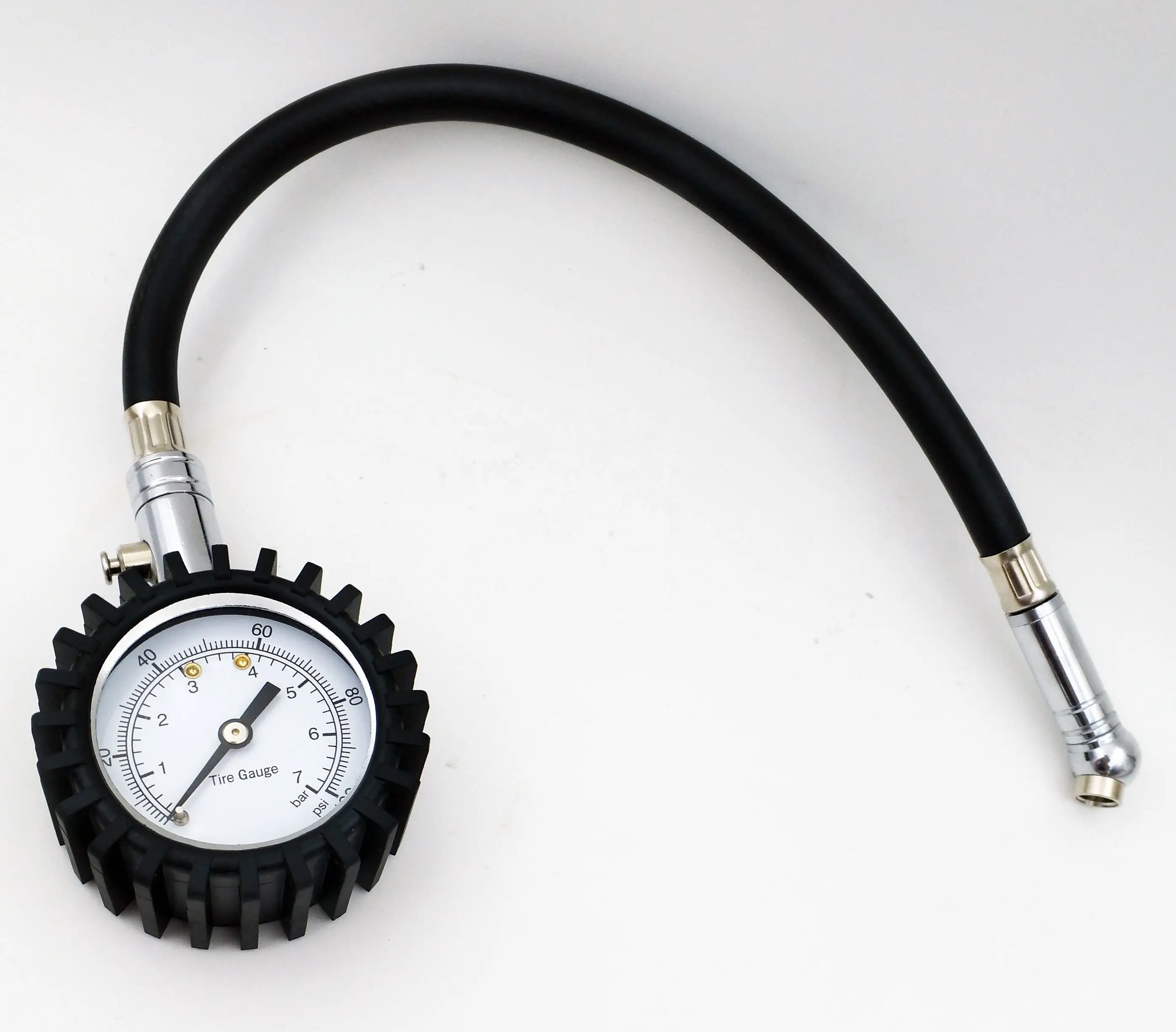 Quick Connect and Release Tire Inflator Gauge for Truck, Car, SUV, RV and Motorcycle
Quick Connect and Release Tire Inflator Gauge for Truck, Car, SUV, RV and Motorcycle