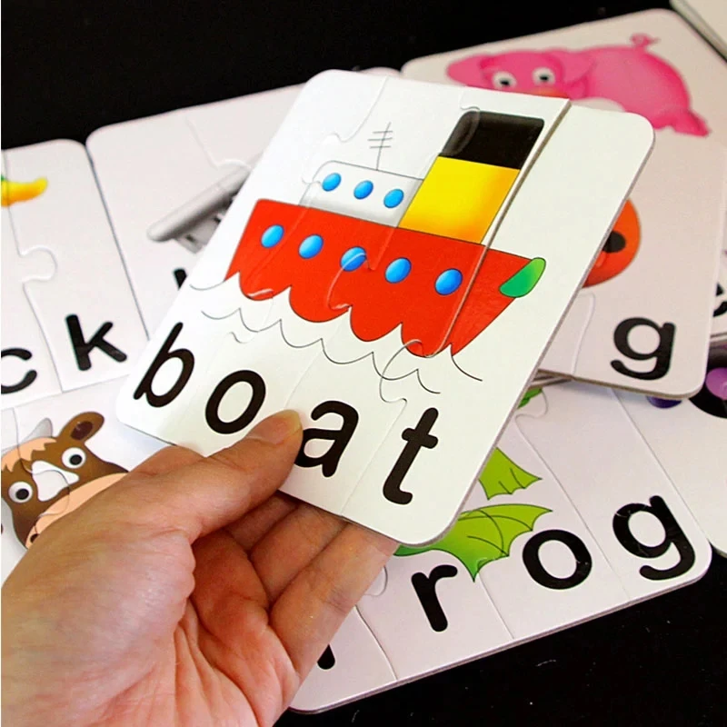 Traditional Intelligence puzzle learn english word match spelling for kids early education learn table games
Traditional Intelligence puzzle learn english word match spelling for kids early education learn table games