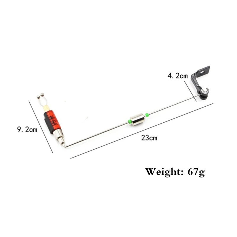 Fishing Alarm Iron Fishing Bite Hanger Swinger LED Illuminated Indicator Fishing Tackle Tools High Quality HQ
Fishing Alarm Iron Fishing Bite Hanger Swinger LED Illuminated Indicator Fishing Tackle Tools High Quality HQ