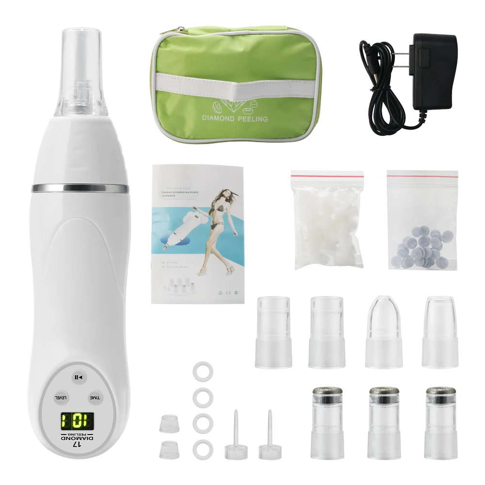 Diamond Dermabrasion Skin Care Peeling Beauty Machine Vacuum Blackhead Acne Remove Face Cleaning Facial Pore Cleaner Equipment
Diamond Dermabrasion Skin Care Peeling Beauty Machine Vacuum Blackhead Acne Remove Face Cleaning Facial Pore Cleaner Equipment