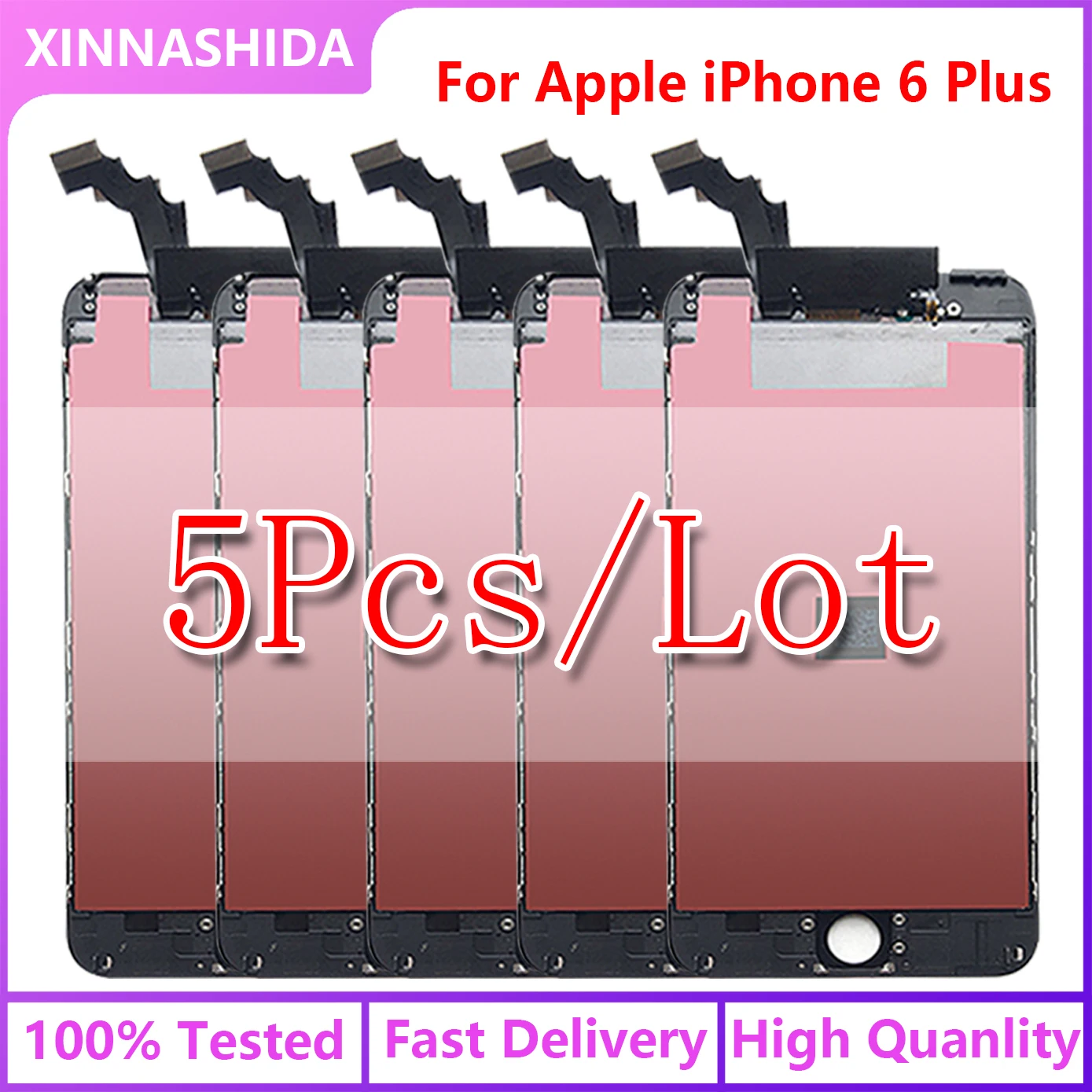 5 шт./ЖК-дисплей для Apple iPhone 6 plus дисплей сенсорный экран дигитайзер в сборе запасные части для iPhone 6 Plus 6S plus
5 шт./ЖК-дисплей для Apple iPhone 6 plus дисплей сенсорный экран дигитайзер в сборе запасные части для iPhone 6 Plus 6S plus
