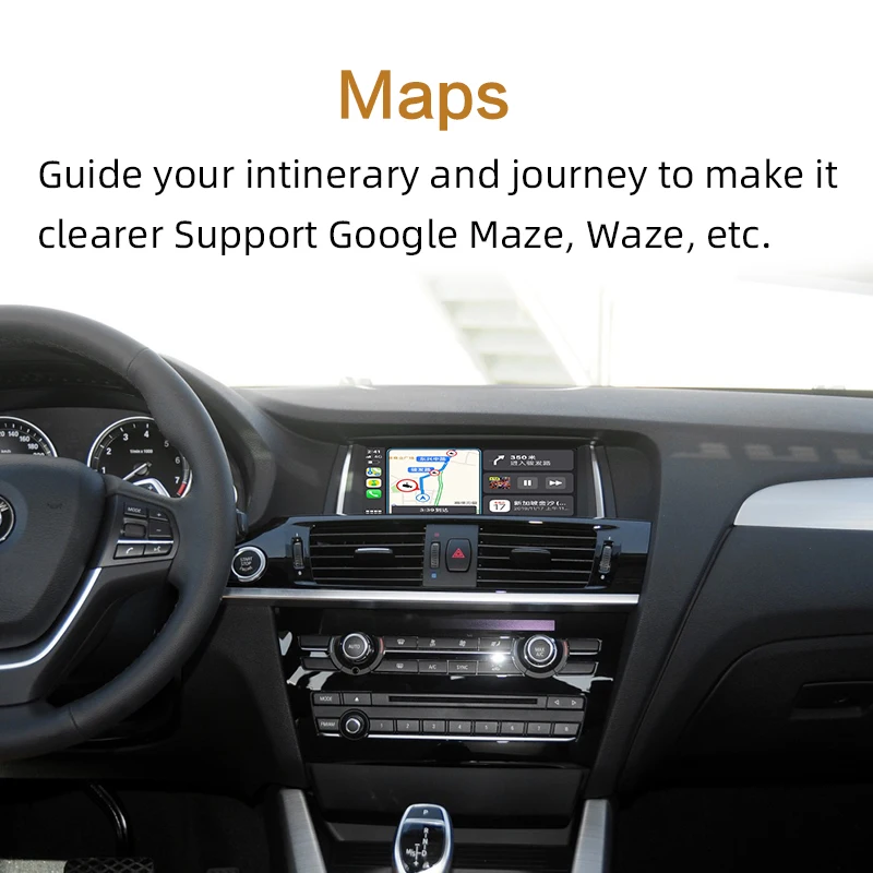 2020 Sinairyu wifi беспроводная Apple Carplay модернизированная X3 X4 F25 F26 NBT 2013-2016 для BMW