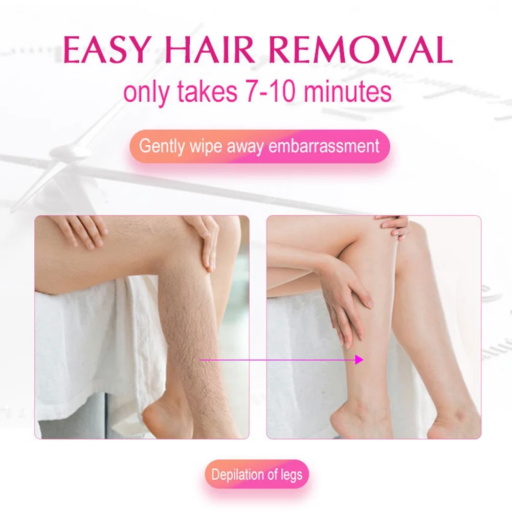 45ml Women Depilatory Cream Gentle Soothing Hair Removal for Body & Legs Hair Removal Cream
45ml Women Depilatory Cream Gentle Soothing Hair Removal for Body & Legs Hair Removal Cream