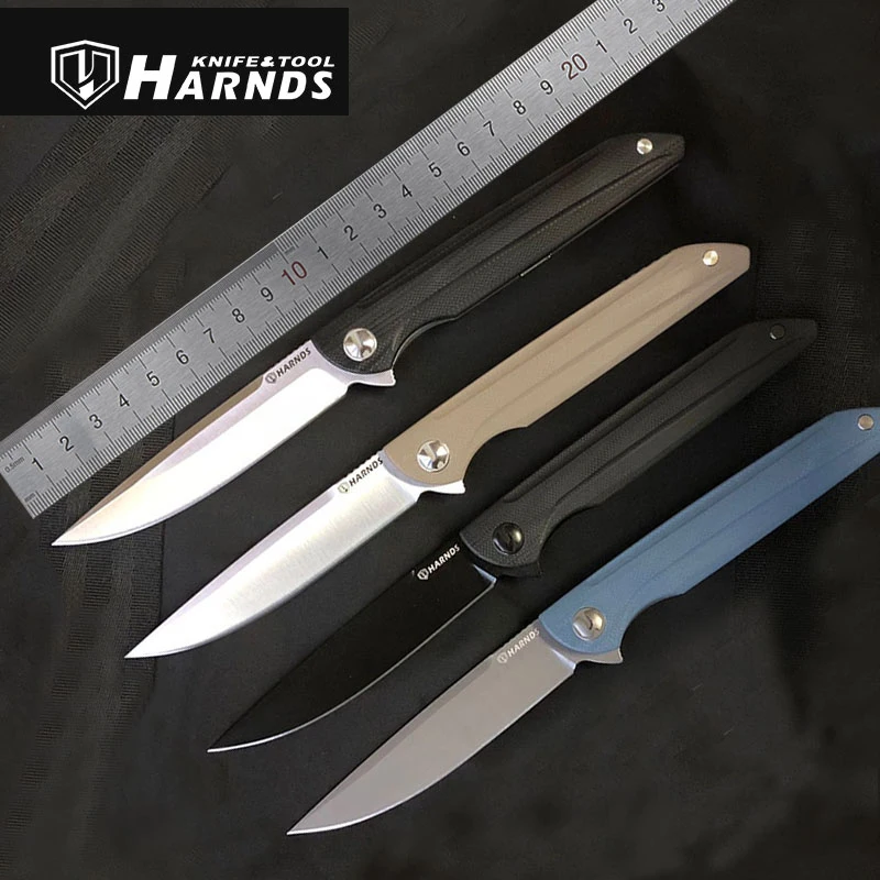 Harnds CK9171 With Clip Assassin Folding Knife 14C28N Blade G10 Handle Ceramic Ball Bearing Outdoor Camping Tactical EDC Knives
Harnds CK9171 With Clip Assassin Folding Knife 14C28N Blade G10 Handle Ceramic Ball Bearing Outdoor Camping Tactical EDC Knives