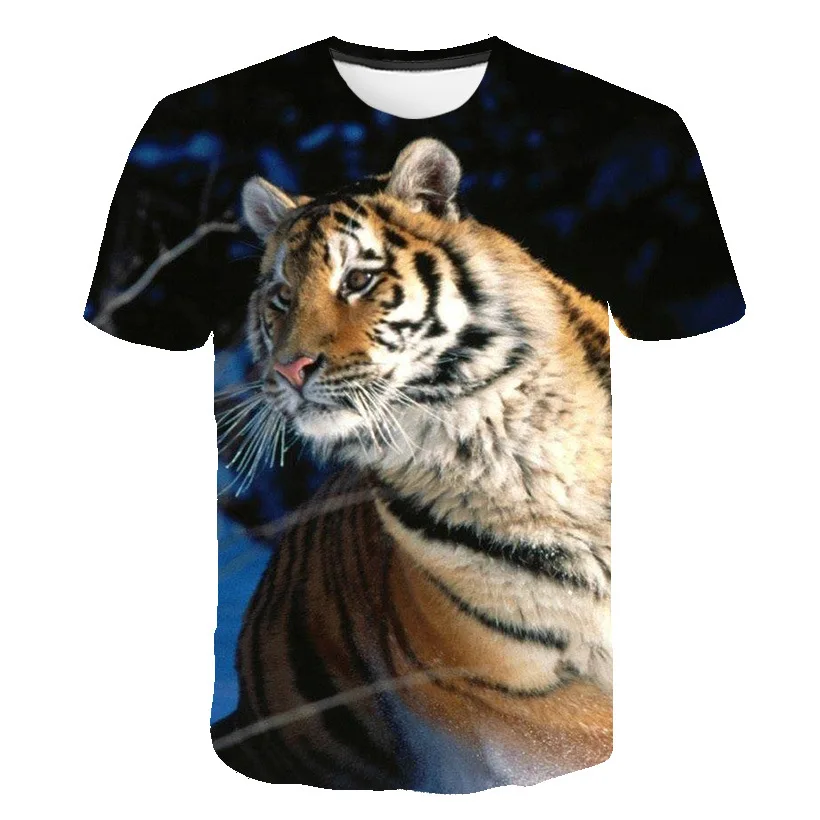 Kids T-Shirts 3D Printed Animal Tiger t shirt Short Sleeve Funny Design Casual Tops Hip Hop Tees Male t shirt O Neck 2021
Kids T-Shirts 3D Printed Animal Tiger t shirt Short Sleeve Funny Design Casual Tops Hip Hop Tees Male t shirt O Neck 2021