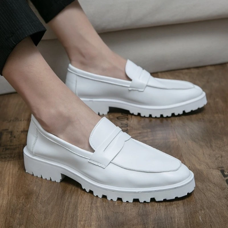 2021 Summer New Men's Simple PU Leather Shoes British Style Comfortable Thick Soled Breathable Casual Fashion Hot Sale KS034
2021 Summer New Men's Simple PU Leather Shoes British Style Comfortable Thick Soled Breathable Casual Fashion Hot Sale KS034