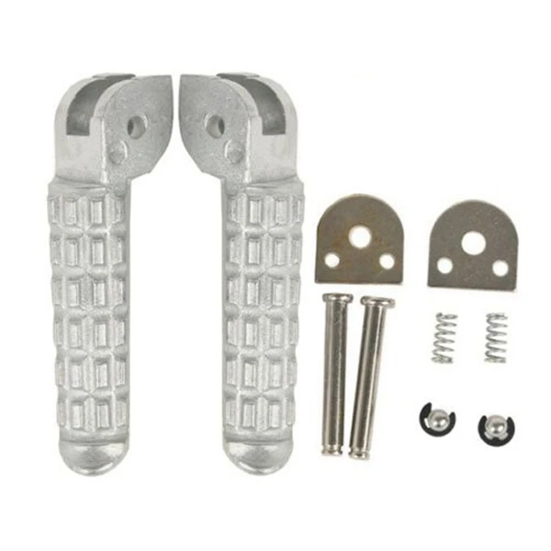 Motorcycle Front Rear Footrest Foot Pegs for Ducati Monster 696 796 2009-2014 2010 2011 2012 Aluminum Silver
Motorcycle Front Rear Footrest Foot Pegs for Ducati Monster 696 796 2009-2014 2010 2011 2012 Aluminum Silver