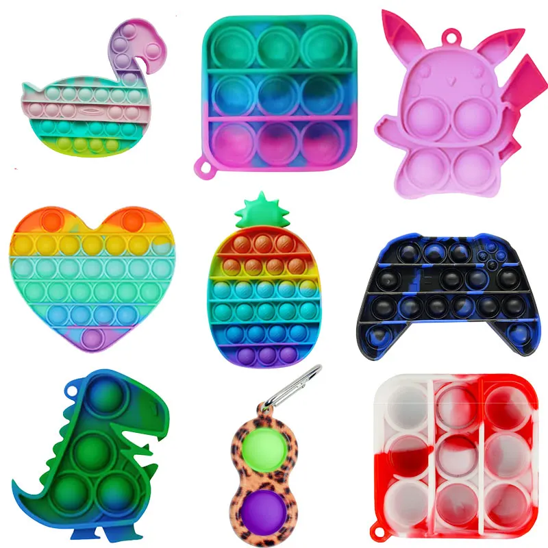 Funny Lot SizeToy Fidget Toys Push Bubble School Bag Board Pendant Hot Sale Adult Pop Decompression Toy Children Anti-Stress
Funny Lot SizeToy Fidget Toys Push Bubble School Bag Board Pendant Hot Sale Adult Pop Decompression Toy Children Anti-Stress