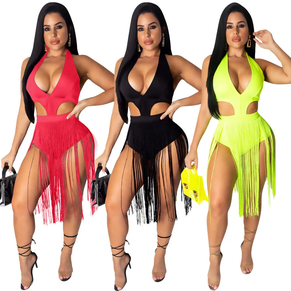 FNOCE Cross-border Foreign Trade Hot Sale Hot Sale Women's solid Color Fringed Cutout Jumpsuit Sexy Casual Women's clothing
FNOCE Cross-border Foreign Trade Hot Sale Hot Sale Women's solid Color Fringed Cutout Jumpsuit Sexy Casual Women's clothing