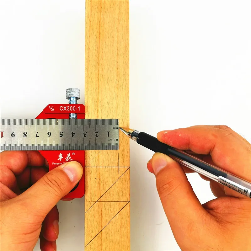Woodworking 45 Degree Angle Scribe Carpenter Gauge Measurement Layout Universal Ruler Locator Adjustable Fixed Measuring Tools
Woodworking 45 Degree Angle Scribe Carpenter Gauge Measurement Layout Universal Ruler Locator Adjustable Fixed Measuring Tools