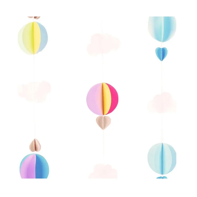 Kindergarten Festival Decoration Three-Dimensional Love Cloud Hanging Decorations Hot Air Balloon Pull Flag Birthday Decoration
Kindergarten Festival Decoration Three-Dimensional Love Cloud Hanging Decorations Hot Air Balloon Pull Flag Birthday Decoration