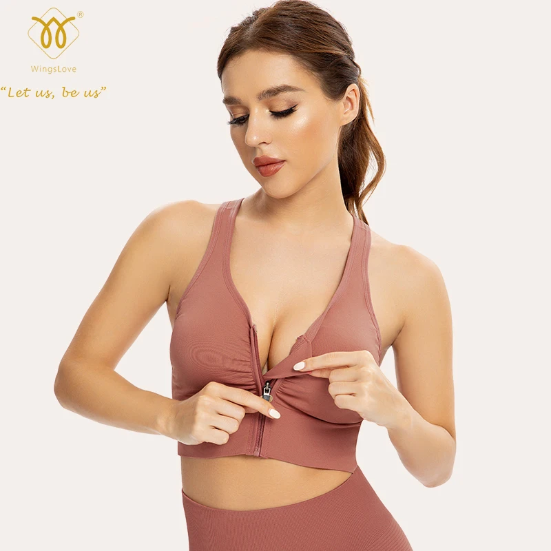Wingslove Women's sneakers Sport Bra Removable Padded Wire Free Fitness Running Training Tops Soft Comfort Sportsuit
Wingslove Women's sneakers Sport Bra Removable Padded Wire Free Fitness Running Training Tops Soft Comfort Sportsuit