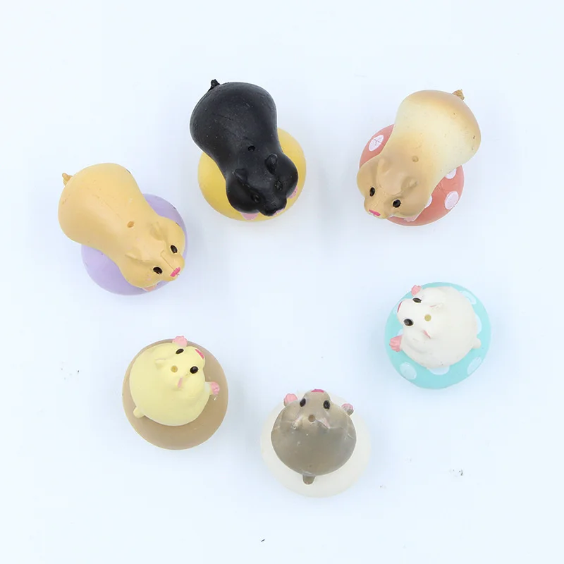 Новинка 6 шт./компл. хомяк милая фигурка игрушка Аниме ПВХ экшн-фигурка коллекция игрушек для модели 
Новинка 6 шт./компл. хомяк милая фигурка игрушка Аниме ПВХ экшн-фигурка коллекция игрушек для модели